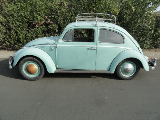 1962 Volkwagen Beetle Bug VW turkis green 6 volt, 1200cc 40hp original 1962 Volkswagen Beetle - Classic