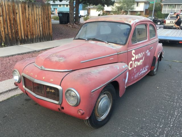 1962 Volvo PV 544 B-18 barn find project 1962 Volvo 544 Sport B-18