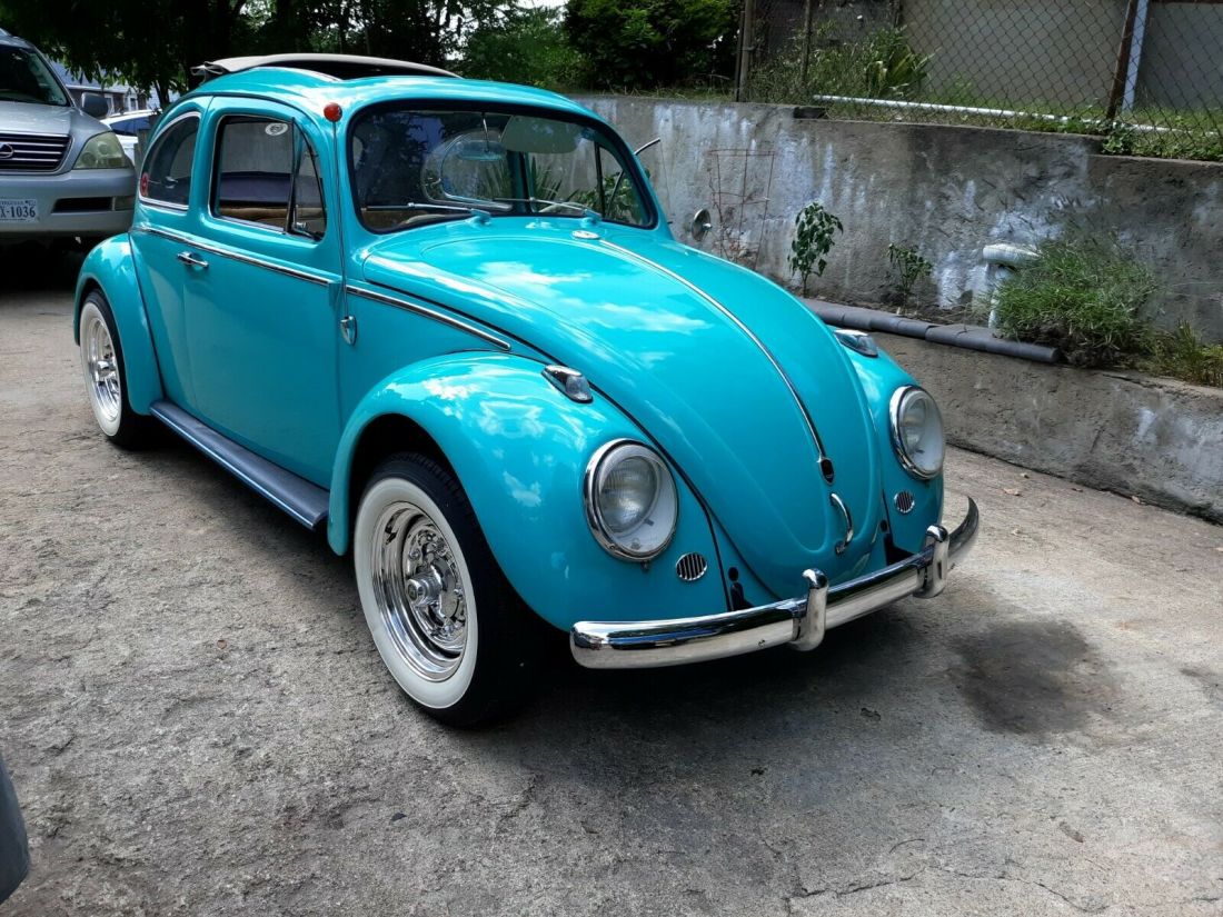 1962 VW Beetle with factory sliding roof New Paint New Interior New Coker Tires 1962 Volkswagen Beetle - Classic