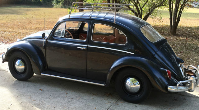 1962 VW Beetle, Wolfsburg, Bug, Very Original, 1962 Volkswagen Beetle - Classic Deluxe Sedan