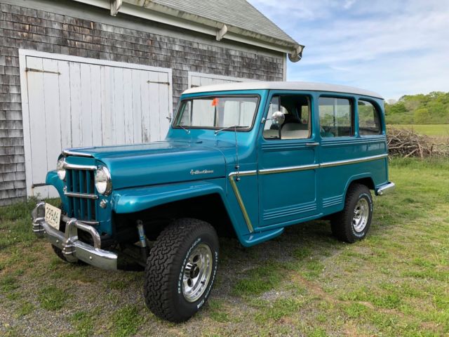 1962 WILLYS JEEP WAGON, GORGEOUS COLOR COMBO! LOTS OF RECENT SERVICE!! 1962 Willys Station Wagon