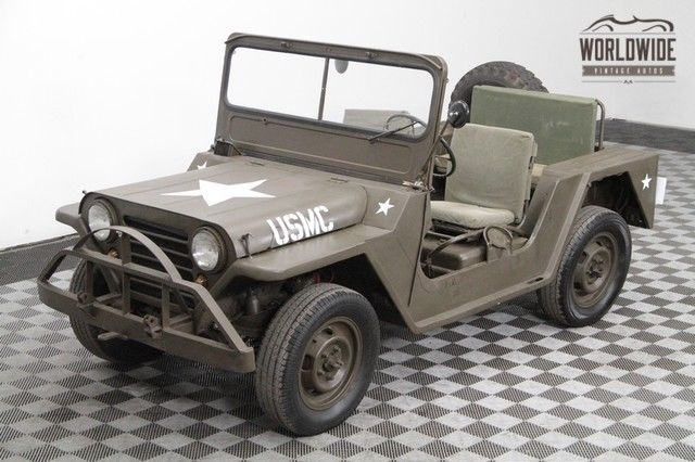 1962 WILLYS M151 MUTT JEEP ULTRA RARE UNCUT EARLY MODEL. RESTORED. 1962 Willys M151 Mutt Jeep Ultra rare uncut early model. Restored.