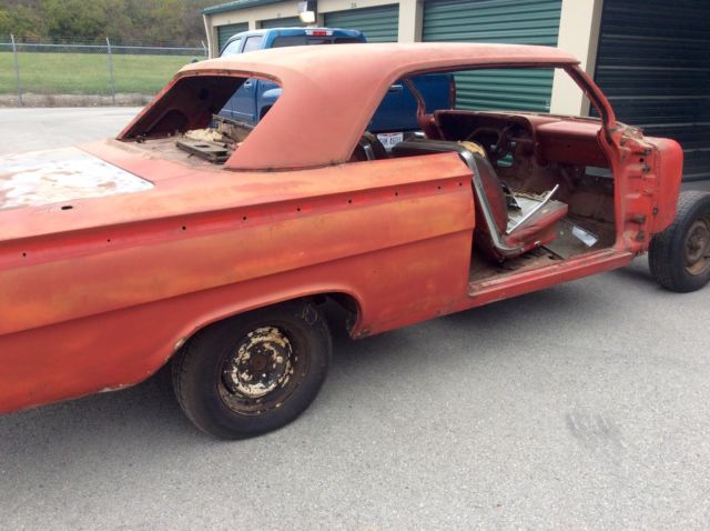 1962,Chevrolet Impala Super Sport Barn Find / Restoration Project 1962 Chevrolet Impala