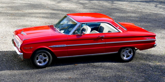 1963-1/2 FORD FALCON SPRINT PERFORMANCE 302 4-SPEED GUARDS RED RESTORED HARDTOP 1963 Other Makes FALCON SPRINT HARDTOP