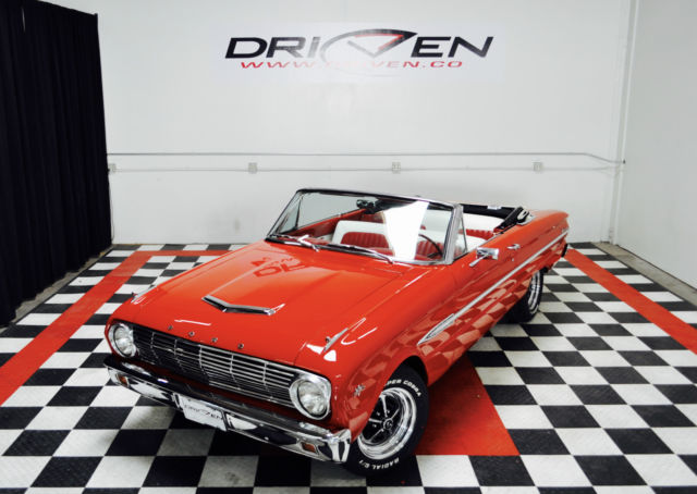 1963 1/2 Futura Convertible V8 4 Speed A looker with a potent growl CA Car! 1963 Ford Falcon Convertible