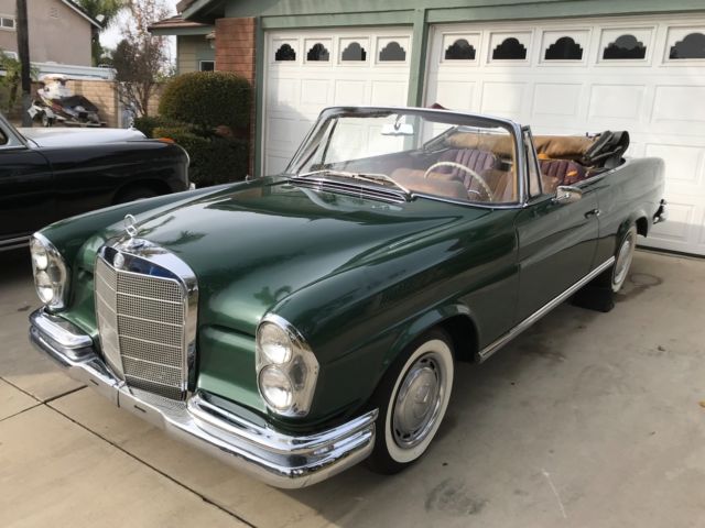 1963 220SE Mercedes Convertible,280SE Motor,floor shift Auto,A/C,power windows 1963 Mercedes-Benz 200-Series NO RESERVE AUCTION