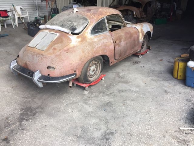 1963 356B T6 project 1963 Porsche 356