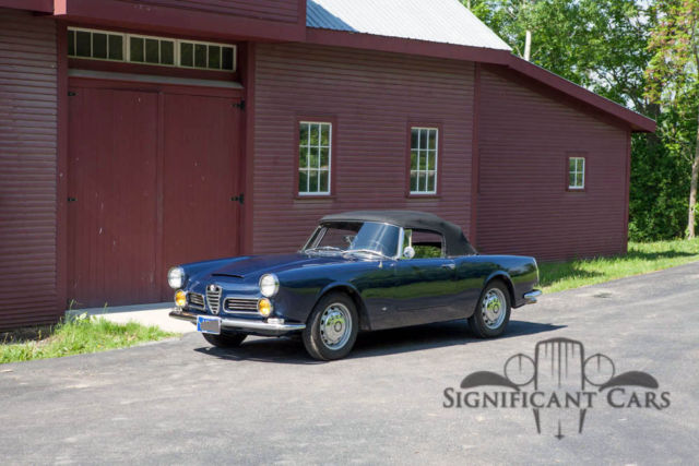 1963 Alfa Romeo 2600 Spider - Nicely Restored Example! 1963 Alfa Romeo 2600 Spider