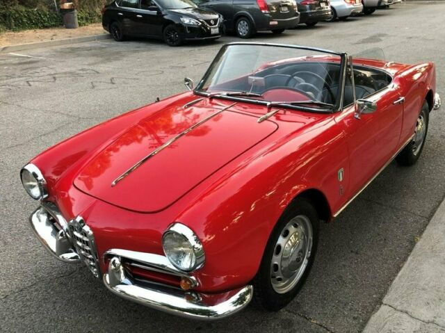 1963 ALFA ROMEO GIULIETTA SPIDER 1963 Alfa Romeo Giulietta SPIDER