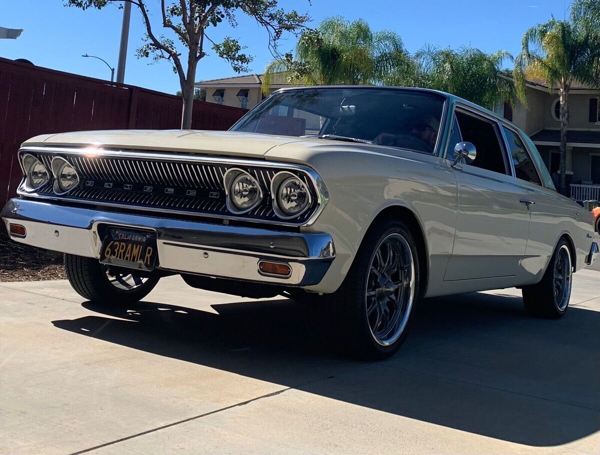 1963 AMC Ambassador SST Sedan White RWD Manual Classic 1963 AMC Ambassador SST Classic
