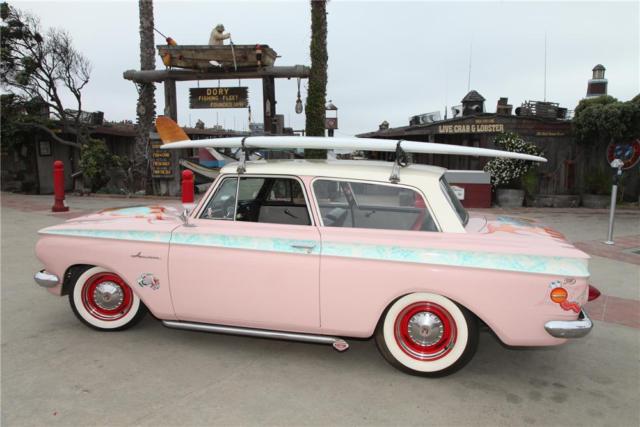 1963 AMC RAMBLER AMERICAN 220 FROM THE ESTATE OF MIKE MARSHALL 1963 AMC Rambler American 220 chrome