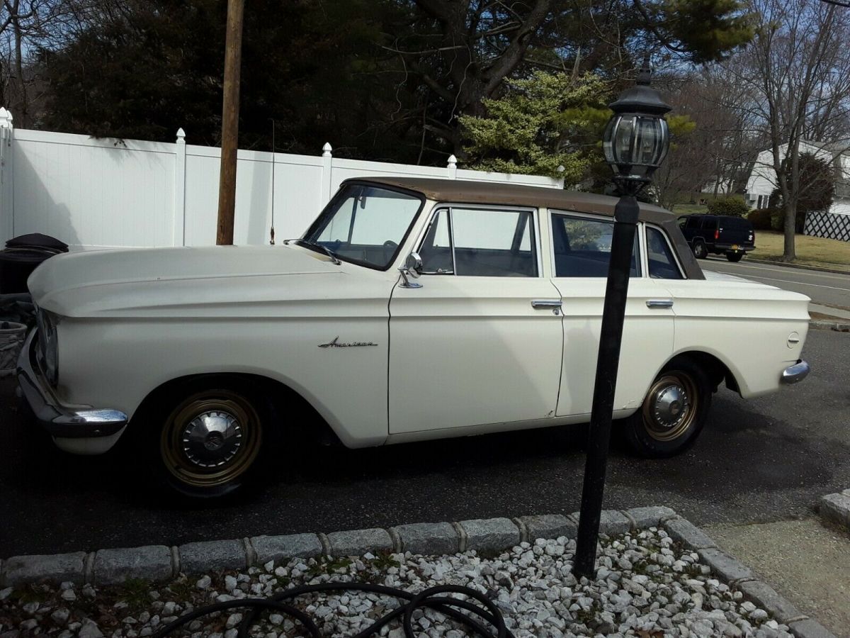 1963 AMC RAMBLER AMERICAN MODEL 220 4 DOOR 6 CYL AUTO ONLY 82,193 ORIGINAL MILES 1963 AMC AMERICAN 220