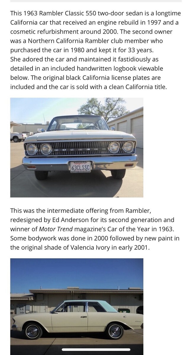 1963 AMC Rambler classic 550 - photo 12