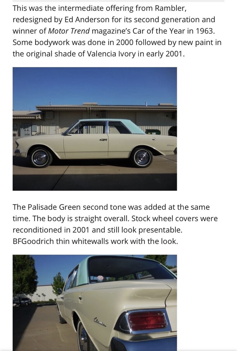 1963 AMC Rambler classic 550 - photo 13