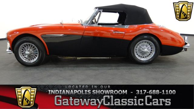 1963 Austin Healey 3000 Mark II 69564 Miles Red/Black Convertible 2912cc 6 Cylin 1963 Austin Healey 3000 Mark II