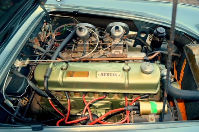 1963 Austin Healey 3000 Black interior, chrome trim - photo 7