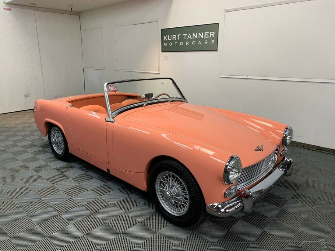 1963 AUSTIN HEALEY SPRITE MK2. 1275cc ENGINE. EXQUISITE GROUND-UP RESTORATION. 1963 Austin Healey Sprite SPRITE MK2. 4-SPEED. WIRE WHEELS. HOT 1275cc ENGINE.