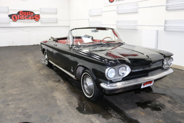 1963 Black Runs Drives Body Int Fair 140CI 2spd auto! 1963 Chevrolet Corvair Runs Drives Body Int Fair 140CI 2spd auto