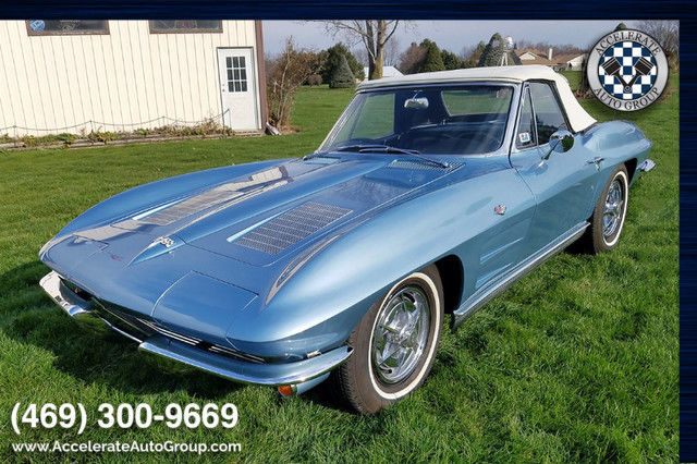 1963 Blue BLOOMINGTON GOLD CERTIFIED! 1963 Chevrolet Corvette BLOOMINGTON GOLD CERTIFIED!