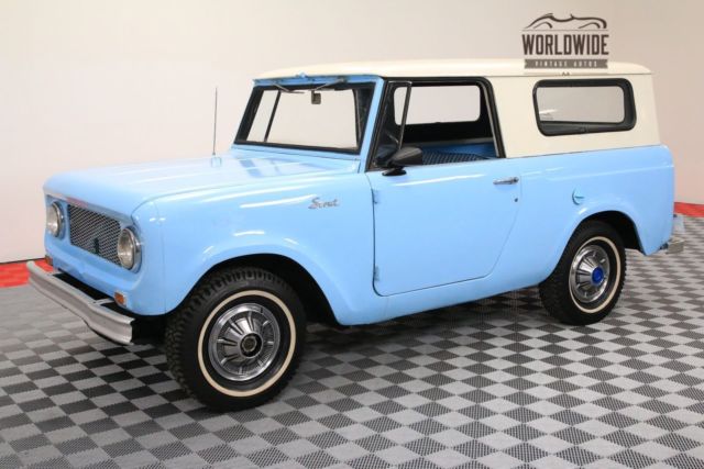 1963 International Harvester Scout RESTORED 4X4 FULL CONVERTIBLE TOP - photo 4
