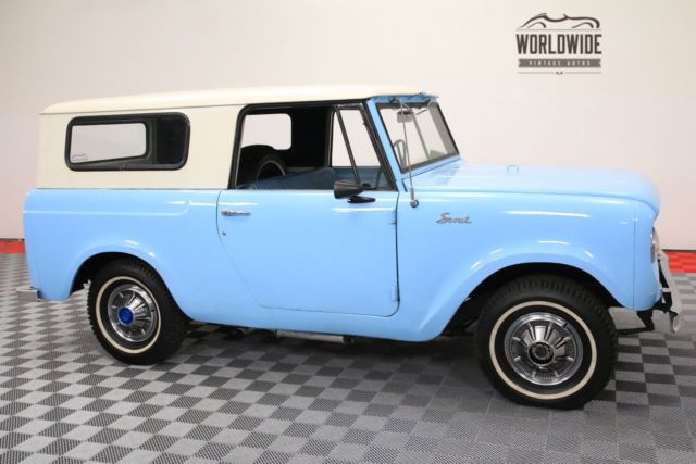1963 International Harvester Scout RESTORED 4X4 FULL CONVERTIBLE TOP - photo 8