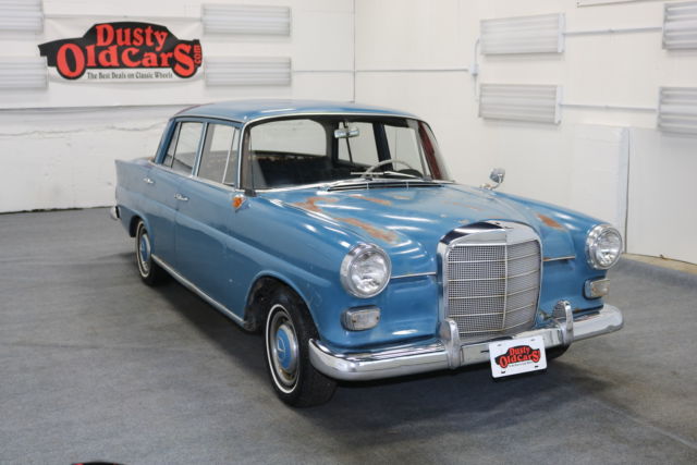1963 Blue Runs Drives Body Int Good 2L Diesel 4 spd man! 1963 Mercedes-Benz 190-Series Runs Drives Body Int Good 2L Diesel 4 spd man