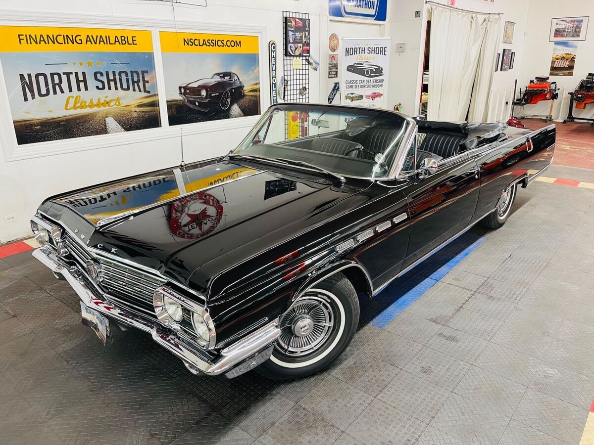 1963 Buick Electra - 225 CONVERTIBLE - TRIPLE BLACK -