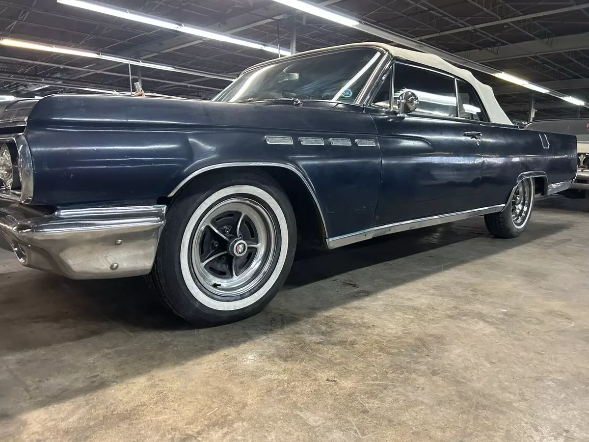 1963 Buick Electra Convertible Blue base no ac 1963 Buick Electra base no ac