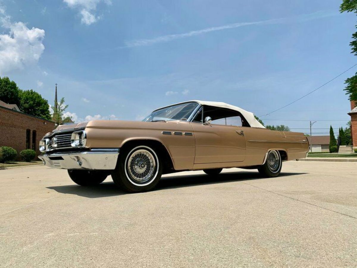 1963 Buick LeSabre Gold Convertible 401 V8 Automatic 1963 Buick LeSabre