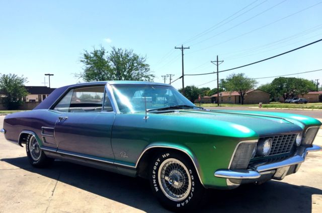 1963 Buick Riviera 401 401 6.6L Nailhead LuxuryClassic NoRustGarageKept OneOwner 1963 Buick Riviera