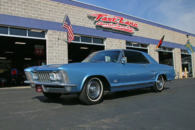 1963 Buick Riviera 48K Original Miles Numbers Matching Nailhead 401 V8 1963 Buick Riviera 48K Original Miles