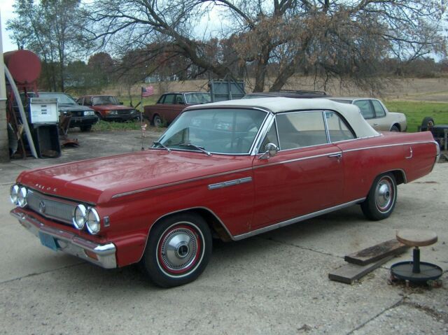 1963 BUICK SKYLARK CONVERTIBLE 215 V8 AUTO TRANS 1963 Buick Skylark CONVERTIBLE