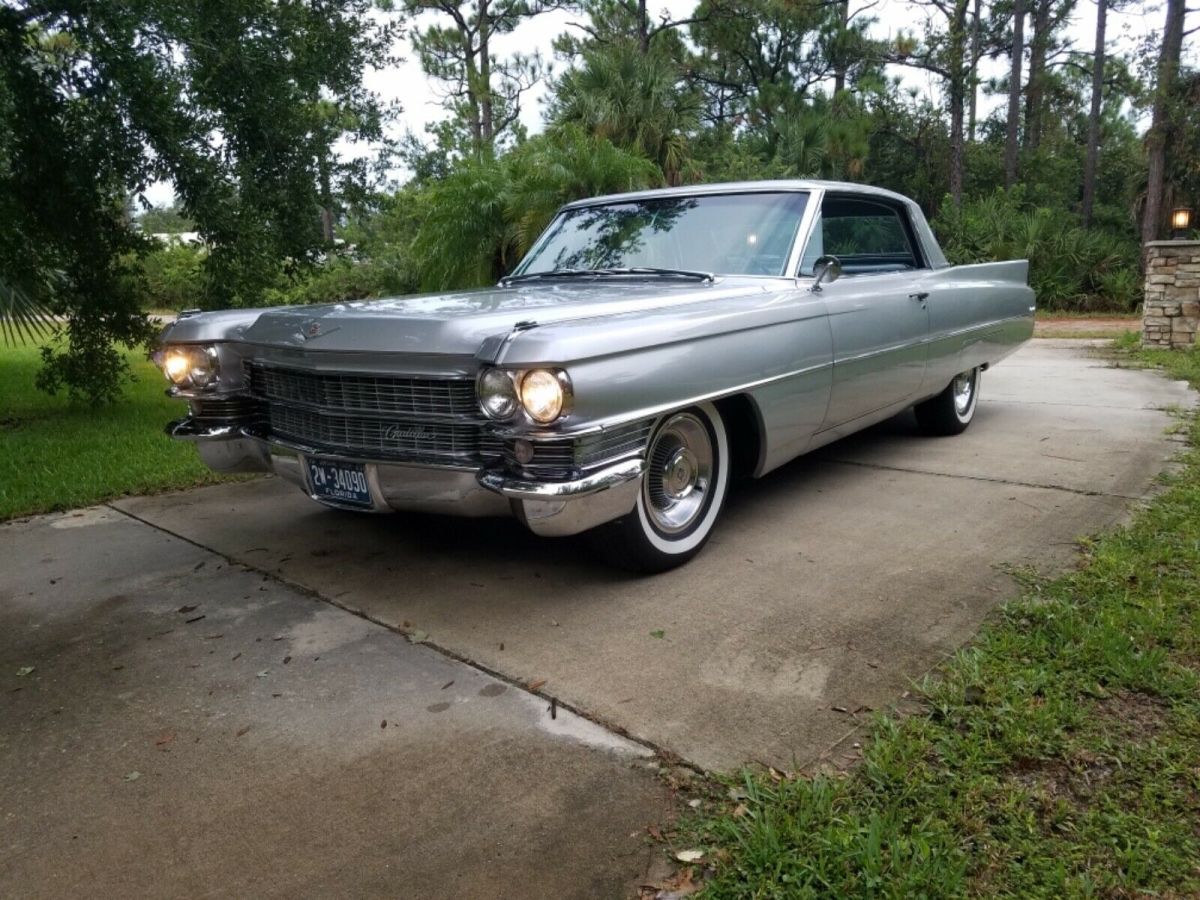 1963 Cadillac 2 dr Coupe DeVille 390cid/325HP Hydromantic Transmission 1963 Cadillac Coupe DeVille