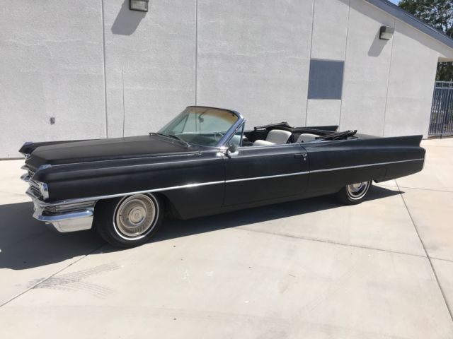 1963 Cadillac all Original Convertible Coupe De Ville Black Plates 1963 Cadillac DeVille Coupe De Ville