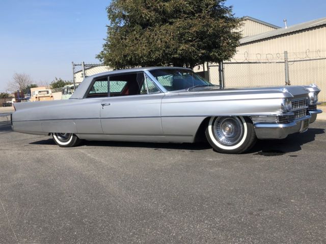 1963 CADILLAC COUPE DE VILLE 1963 Cadillac DeVille 59 - RED LEATHER