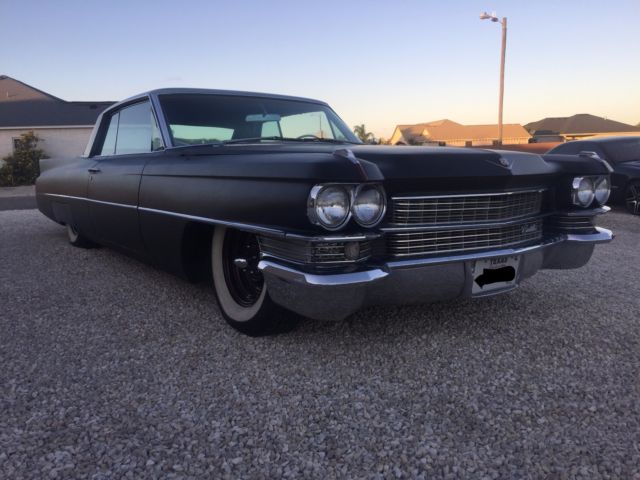 1963 CADILLAC COUPE DEVILLE-BAGGED-AIR RIDE-RAT ROD-HOT ROD 1963 Cadillac DeVille