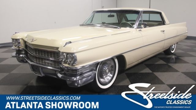 1963 Cadillac Coupe DeVille Hardtop 390 V8 Automatic Classic Vintage Collector 1963 Cadillac DeVille --