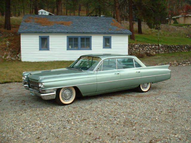 1963 Cadillac De Ville VERY NICE! Black with White Leather! Restoration! 1963 Cadillac DeVille Sedan De Ville