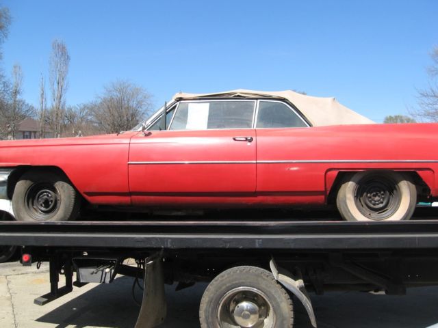 1963 Cadillac DeVille 2 door Convertible no reserve 1963 Cadillac DeVille DeVille Convertible Series 62