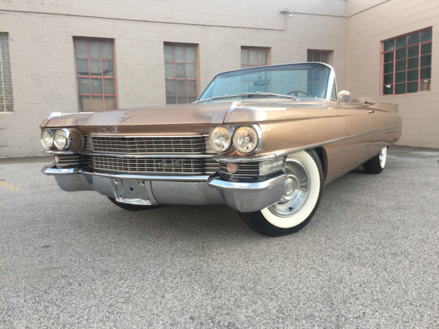 1963 Cadillac DeVille CONVERTIBLE SHARP CAR RUST FREE!! DRIVER!!! 1963 Cadillac DeVille