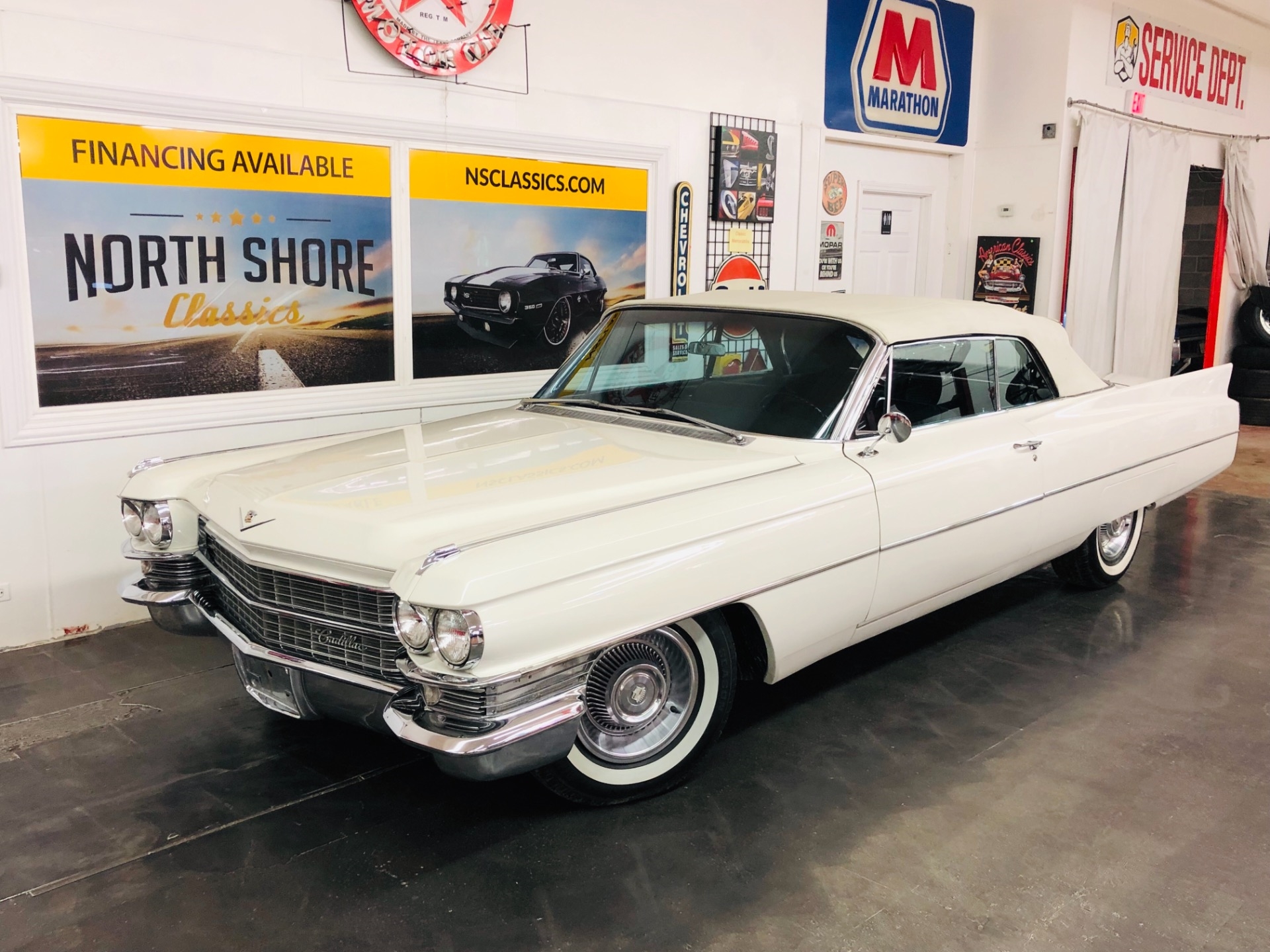 1963 Cadillac DeVille for sale! 1963 Cadillac DeVille -FRAME OFF RESTORED 2017 CONVERTIBLE FUN-NUMBERS M