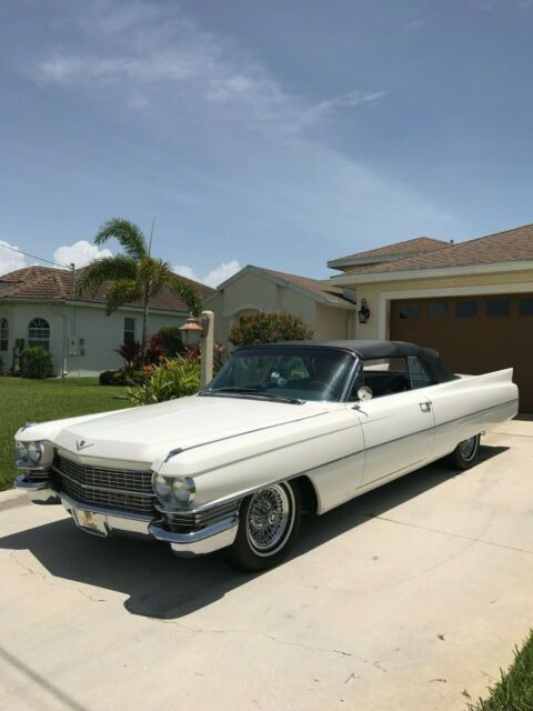 1963 Cadillac DeVille Series 62 Convertible LQQK 1963 Cadillac DeVille