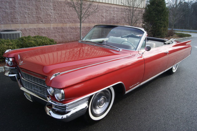 1963 CADILLAC ELDORADO CONVERTIBLE STUNNING SHOW CAR LOADED 1963 Cadillac Eldorado