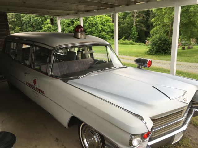 1963 Cadillac Fleetwood Hearse Ambulance Combo S&S Park Row Rare Find Must See ! 1963 Cadillac Fleetwood Hearse