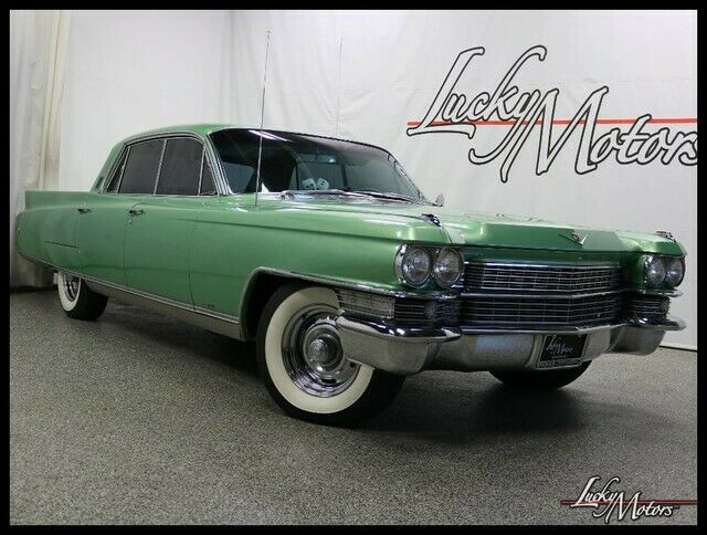 1963 Cadillac FLEETWOOD SPECIAL 17828 Miles BASILDON GREEN Sedan Automatic 1963 Cadillac Fleetwood SPECIAL