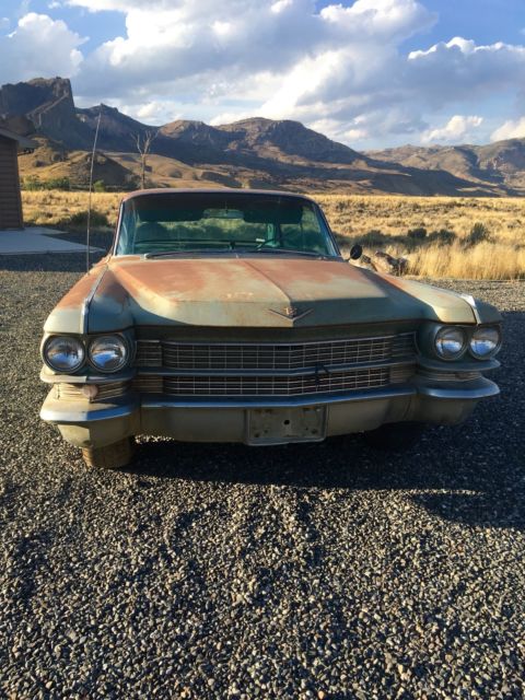 1963 cadillac, Patina, All original, All there, Ran when parked 1963 Cadillac Fleetwood