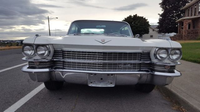 1963 CADILLAC SEDAN DE VILLE, ORIGINAL, UNMOLESTED BEAUTIFUL CONDITION CLEAN CAR 1963 Cadillac DeVille Hardtop Sedan