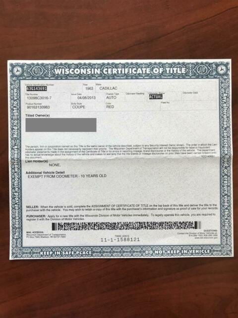 1963 Cadillac Other CLEAN TITLE - photo 11