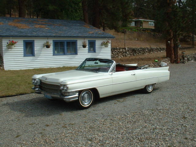 1963 Cadillac DeVille 2 DR CONVERTIBLE