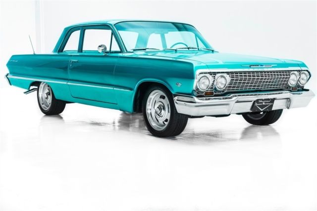 1963 Chevrolet Bel Air 4-Spd PS PB New Chrome Manual 1963 Chevrolet Bel Air/150/210 4-Spd PS PB New Chrome